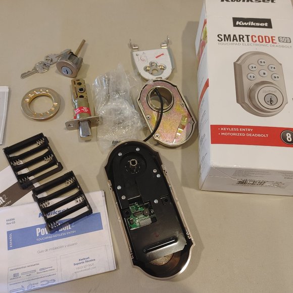 Replacement Parts (FOR PARTS/ NOT WORKING) KWIKSET SMARTCODE 909 - Picture 2 of 2